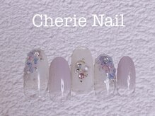 シェリーネイル(Cherie Nail)/梅雨紫陽花ネイル★