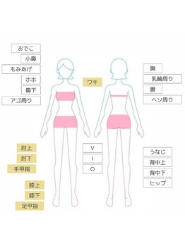 ブルー(BLEU)/女性◆腕・足・ワキ