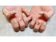 サロン ド リス(salon de LYS)/春のもやもやネイル