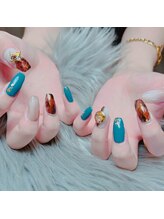 リンクネイル(Link nail)/べっ甲