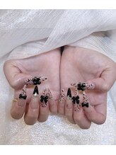 ユニ 横浜青葉台店(U.NI)/ヒョウ柄ネイル