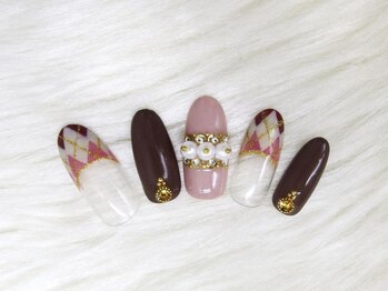 オータムアーガイルフレンチ