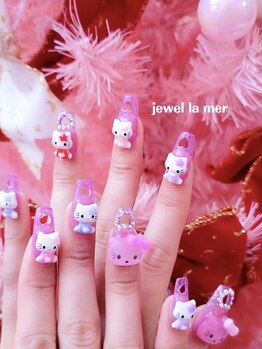 ジュエル ラ メール(Jewel la mer)/ゆめかわ☆派手ネイル☆