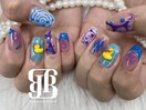 海外風ネイル