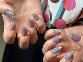 ヌル ネイル 堀江(NURU NAIL HORIE)/大人!マグネット!しずくネイル