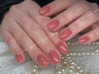 春人気な可愛いワンカラーネイル