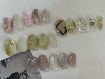 ニュアンス定額ネイル