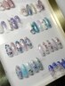 【NEW】紫陽花&フラワーネイル♪ ￥9000