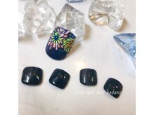 セレクトネイル ココ 秦野店(SELECT NAIL COCO)/foot 花火ネイル