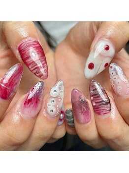 レディスペネイル ノマエ 名駅店(Redispe nail nomae)/psychedelic