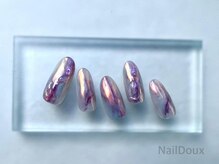 ネイル ドゥ 岡山駅前店(Nail Doux)/ニュアンスオーロラネイル