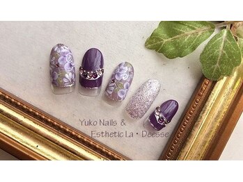 ユウコネイルズアンドエステティック ラ デェス(Yuko Nails & Esthetic La Deesse)/プラチナコース (定額制)¥9500