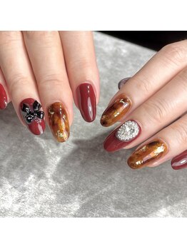ネイルズ ヒマワリ(Nails Himawari)/【前田担当】定額ミディアム