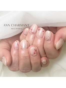 アンシャルマンネイルスタジオ(Ann charmant nail studio)/セレクトアートコース¥6,800~