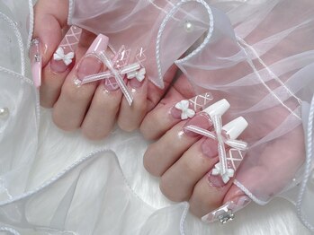 エコー(Echo)の写真/【当店人気No.1☆Handアートやり放題コース120分¥9980】季節やイベントに合わせたネイル♪持ち込みOK◎