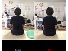ストレチックス 近江八幡店/姿勢改善ビフォーアフター1回