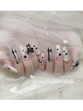 エスフィーネイルサロン ブリーユ(Esfy nailsalon Brille)/チェック柄ネイル