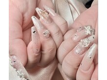 コスモス(cosmos)/クリスマスネイル