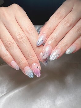 シェルデザインネイル