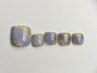 【フットネイル】 art collection◆¥8980~※パラジェル+¥660【ニュアンス】