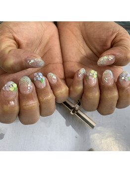 ジスト 豊中店(JIST)/グリッターフラワー