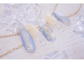 ラルネイル 大宮(Lull. nail)/＊上品＊スカイブルー＊