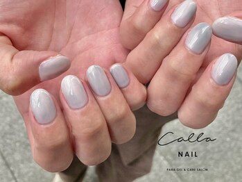 カラネイル 南森町店(calla nail)/ニュアンス2色ワンカラー