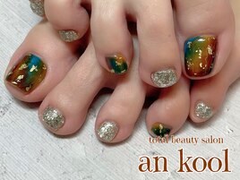 【ネイル】ニュアンスフット