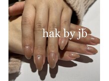 ハク ネイル バイジェービー 稲毛(hak nail byjb)/人気の１本アート