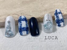 ネイルアトリエルカ(nail atelier LUCA)/O-5 大人可愛いクリスマスネイル
