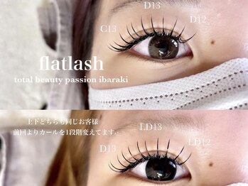 トータルビューティー パッション 茨木(Total Beauty Passion)/フラットラッシュ
