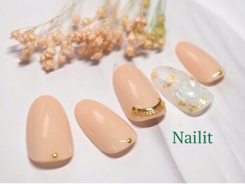 ネイリット 銀座(Nailit)/シンプル シェル ¥9000【¥9900】
