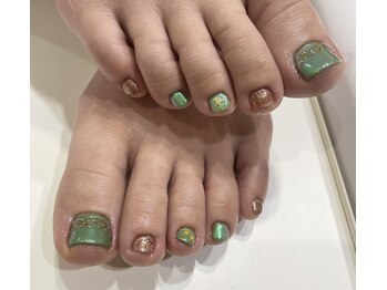 ビガップ(Big up)/シンプルフットネイル