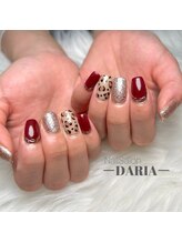 ダリア(Daria)/☆期間限定☆ヒョウ柄/ミラー