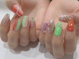 個性派パステルデザイン◎