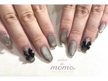 サロン ド モモ(salon de momo)/上嶋担当　マグネットネイル