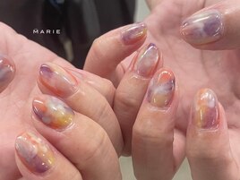 5)8000円 ニュアンスネイル1024e