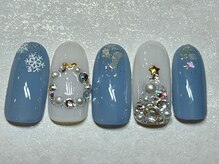 ネイルアンドアイラッシュ ネネ/ツリー リース 雪の結晶