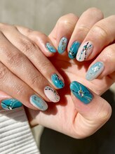 サラソージュ アチワ ネイル(SARA SO-JU ACHIWA NAIL)/成人式ネイル