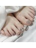 [FOOT]マグネットorミラーネイル¥7300【初回＆平日17時迄オフ無料】