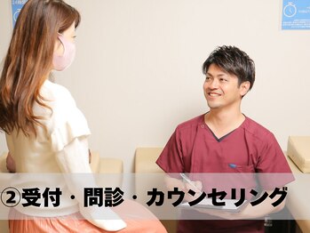 整骨院カイ 三宮(KAI)/受付・カウンセリング