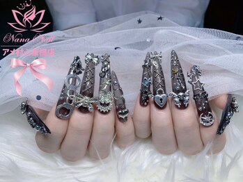 ナナネイル アメ村心斎橋店(NaNa Nail)の写真/《初回他店・自店オフ無料★》推しネイルやこだわりデザインはお任せください♪あなたの好きを指先に◎