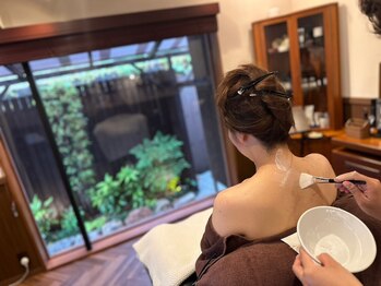 とこや山川 京都/背中シェービング