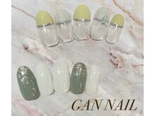 ギャンネイル(GAN NAIL)/月替わりジェル　￥6,930