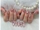 ピンクネイル(pink nail)の写真