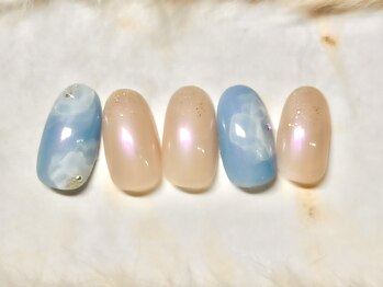 ネウィ ネイル 銀座(newi nail)/パラジェル　爽やかネイル