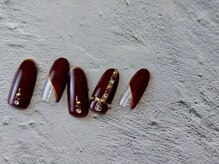 ヴィーナネイル 呉店(VinaNail)/エレガントボルドーネイル