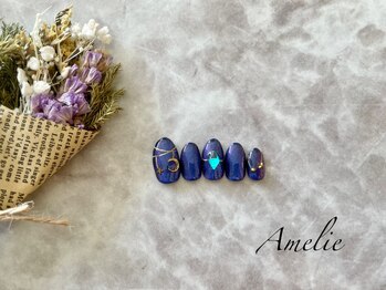 アメリ(Amelie)/ネイビー/マグネット