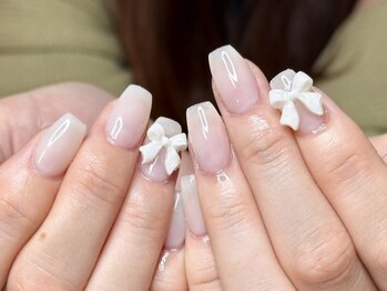 ウサギネイル 新大久保店(usagi nail)/リボンネイル