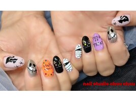 ハロウィンネイル